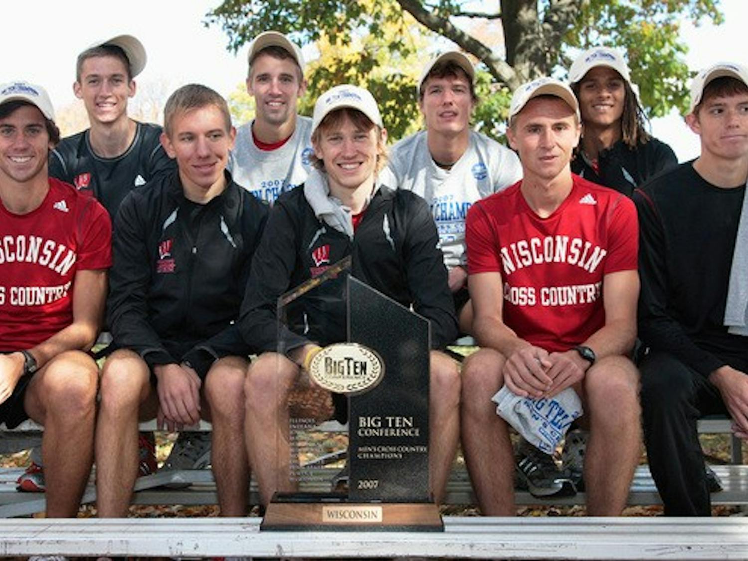 Running for the record books: Men's cross country claims ninth consecutive Big Ten title