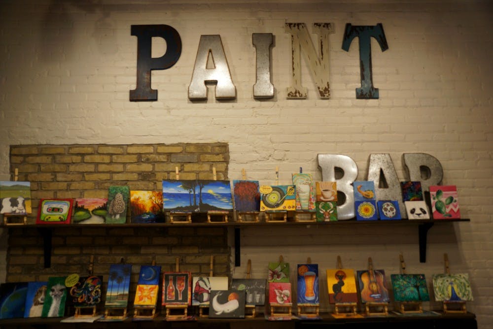 PaintBar offers many fun opportunities for visitors looking to showcase their art skills.