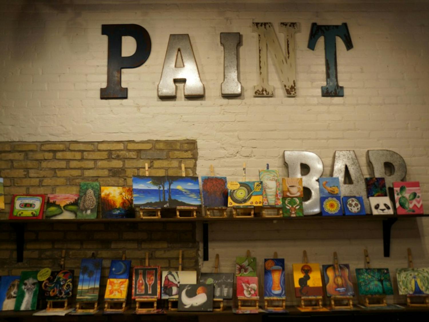 PaintBar offers many fun opportunities for visitors looking to showcase their art skills.