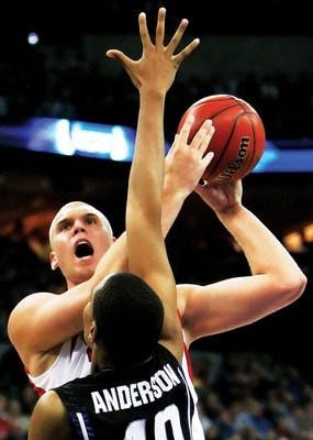 Turning it on for the tournament: Senior center reaches peak at right time