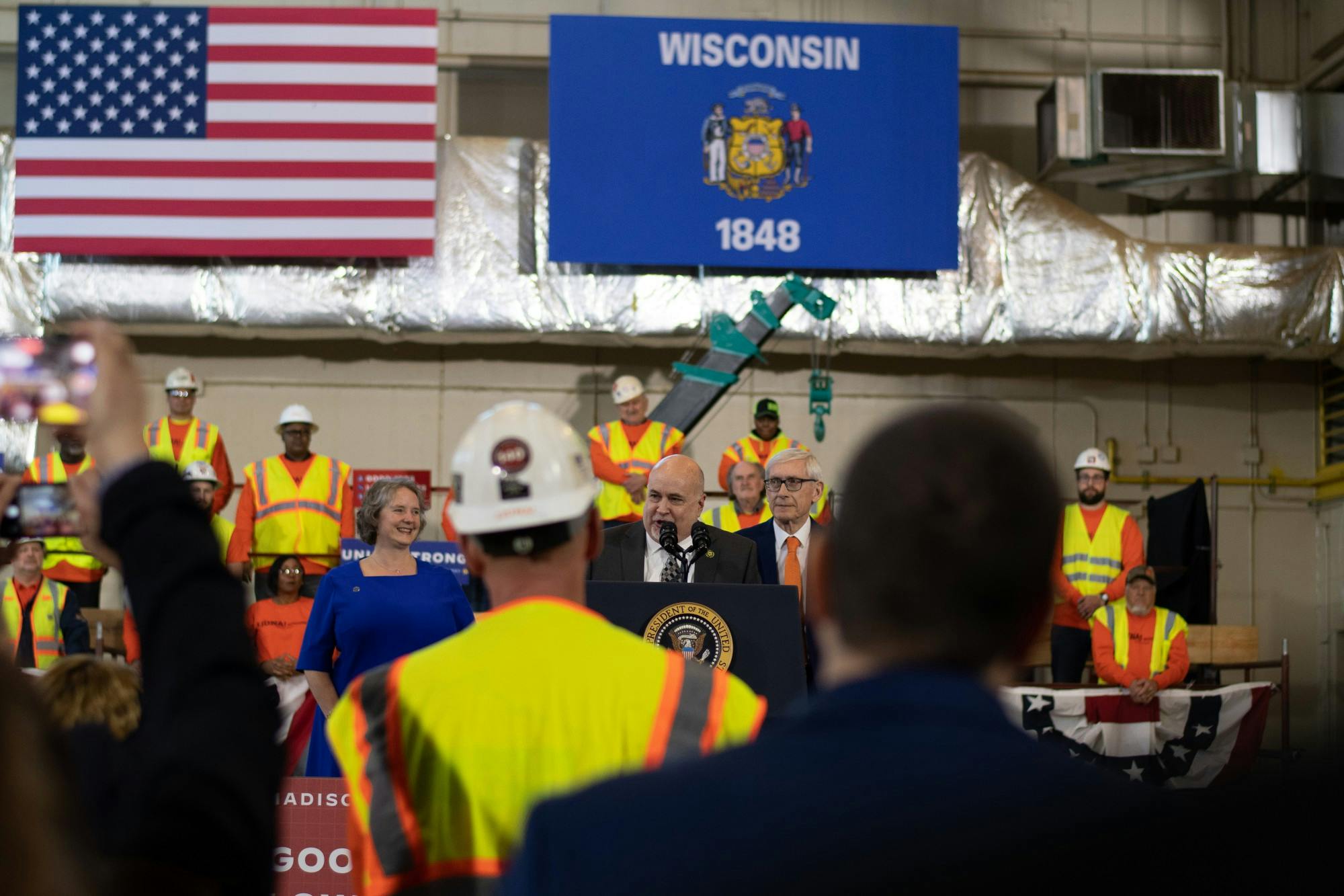 PHOTOS: President Joe Biden Visits Madison, Wisconsin, His First Stop ...