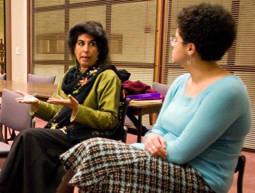 Vice Provost for diversity finalist meets students