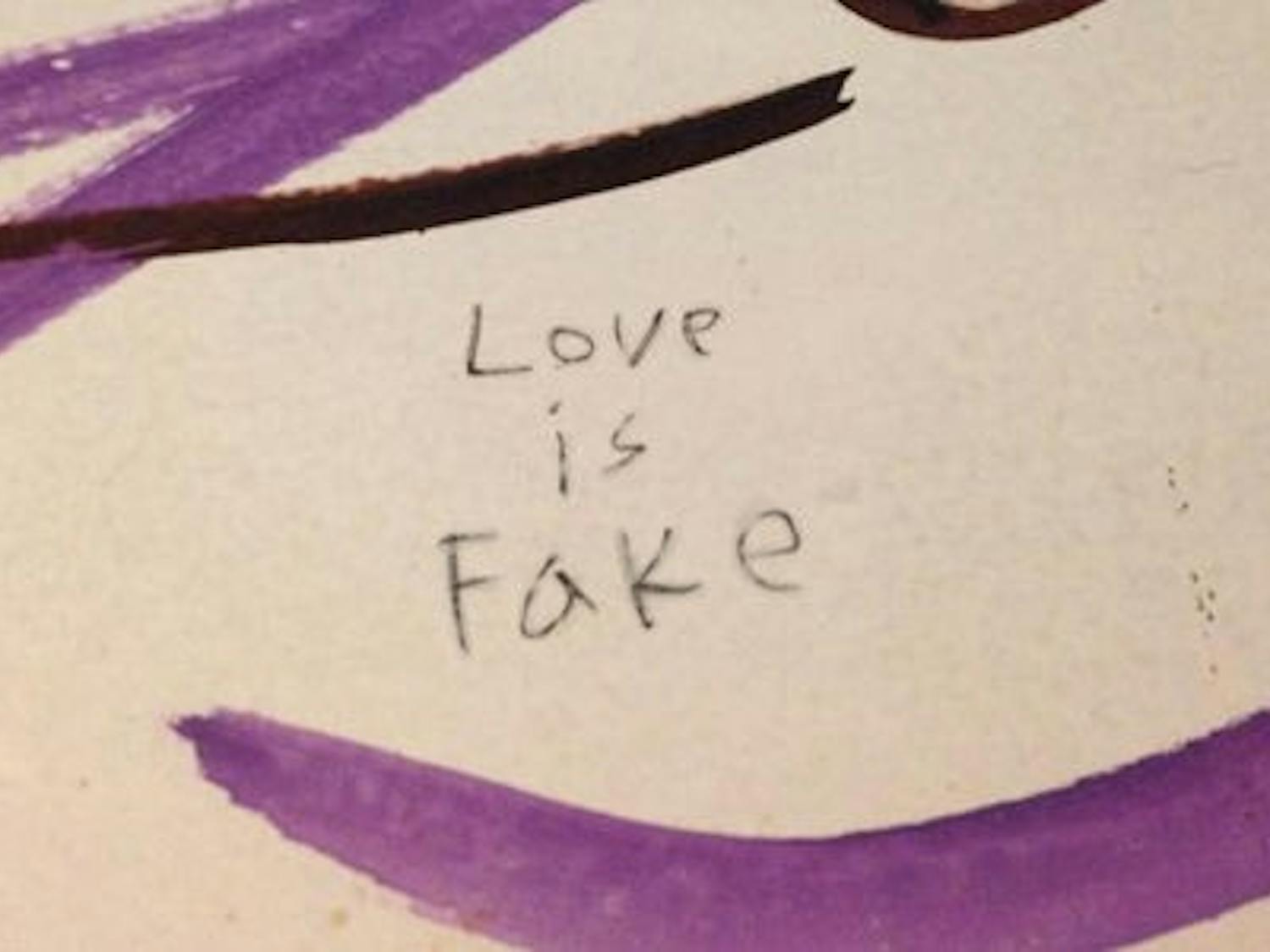 love is fake