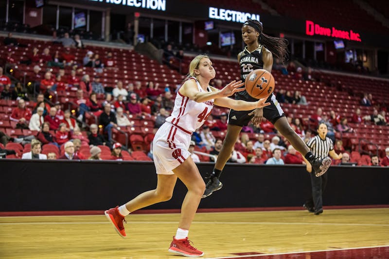 Wisconsin was ultimately unable to keep up with the talented Terps, losing the first half by a landslide.