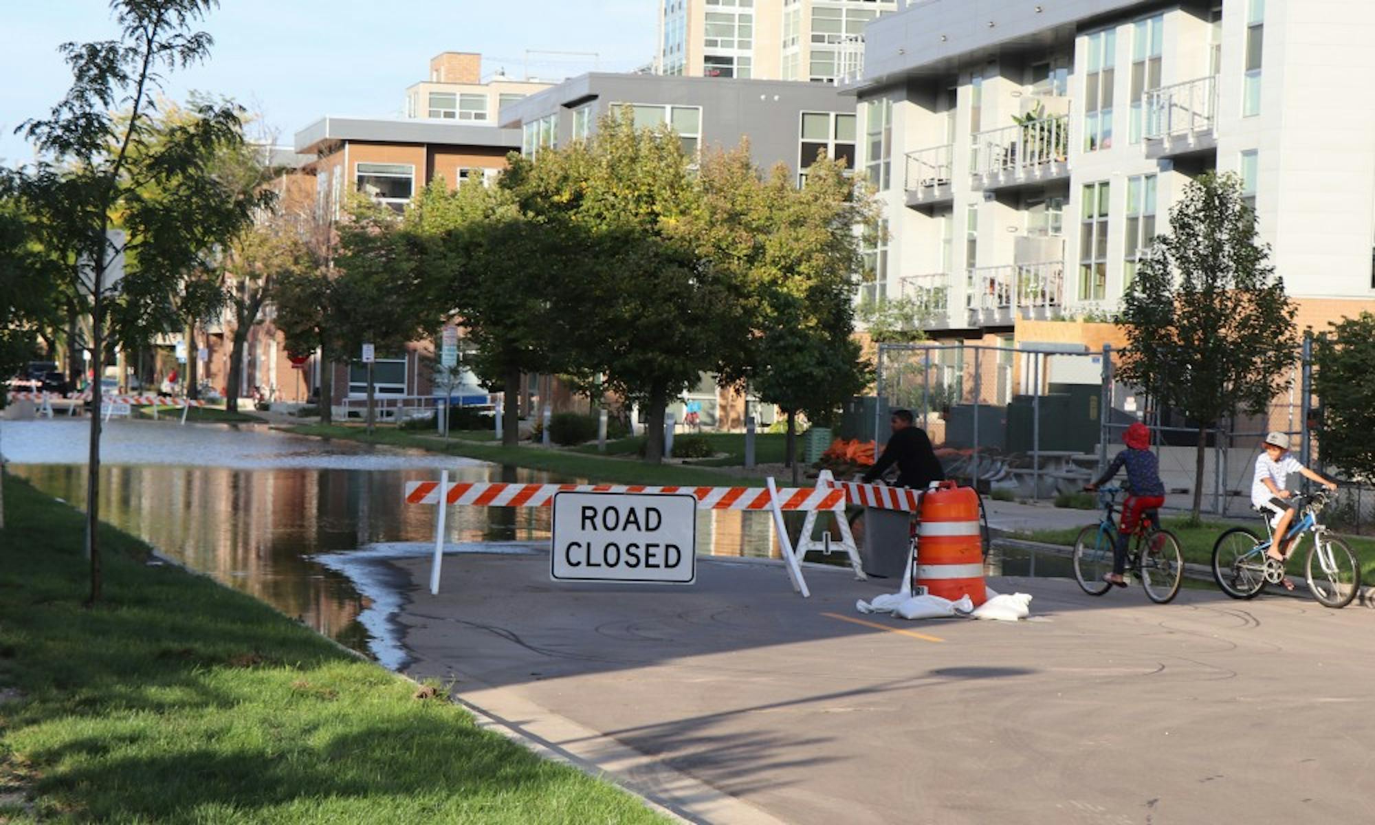 With Lake Monona at record-high levels, Madison Mayor Paul Soglin said the rain could continue to pose major issues for the city.