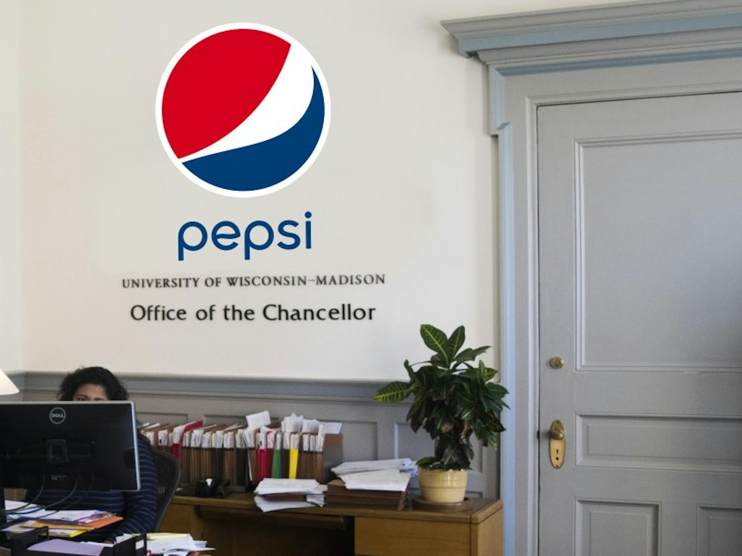 Pepsi in the Chancellor's Office
