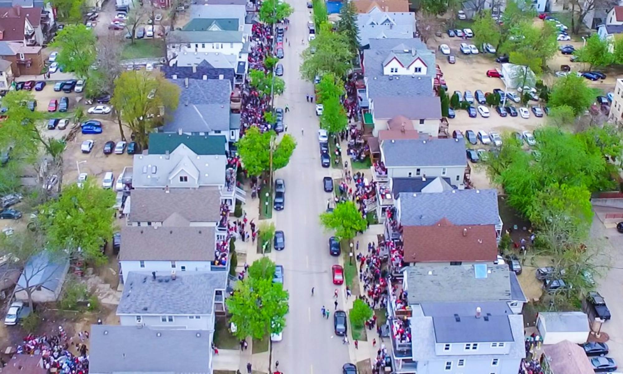 The Madison Police Department said most participants who attended the Mifflin Street Block Party this weekend were “well-behaved.”