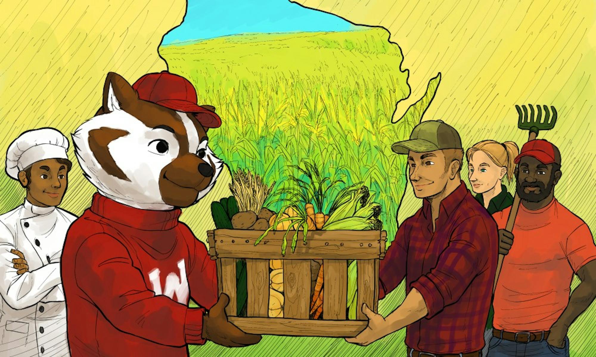 UW-Madison’s Dining and Culinary Services wants students to know where there food comes from, while supporting local businesses and protecting the environment in the process.