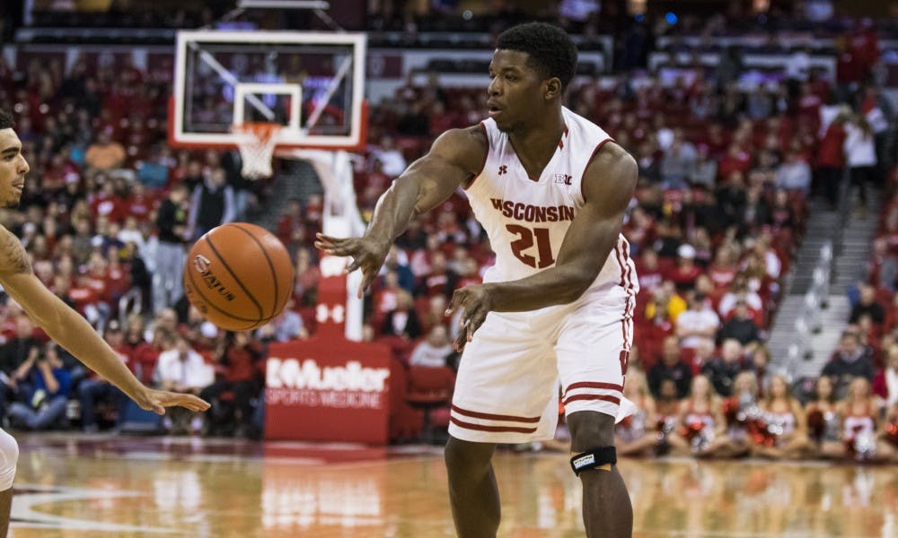 Khalil Iverson scored a season-high 16 points and lead the Badgers back in the second half against Illinois Monday night.