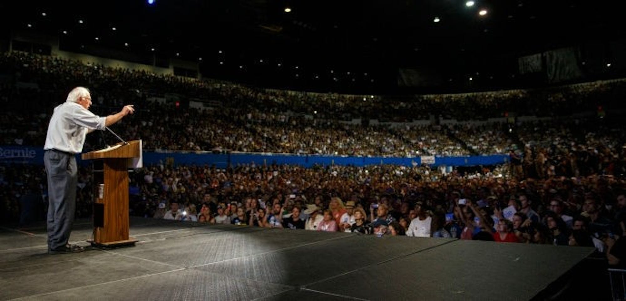 The popularity of Sen. Bernie Sanders’ policy goals are seen in the massive turnouts at his rallies.