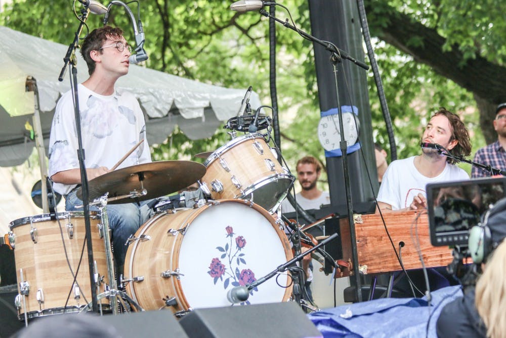 The festival’s lineup spans across genre spectrums, from indie folk &mdash; like Whitney, above, at last years festival &mdash; to 90s-influenced hip-swaying pop.