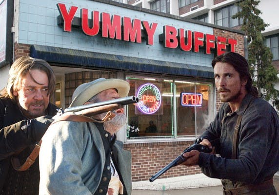 History inspires '3:10 to Yumy Buffet' shoot