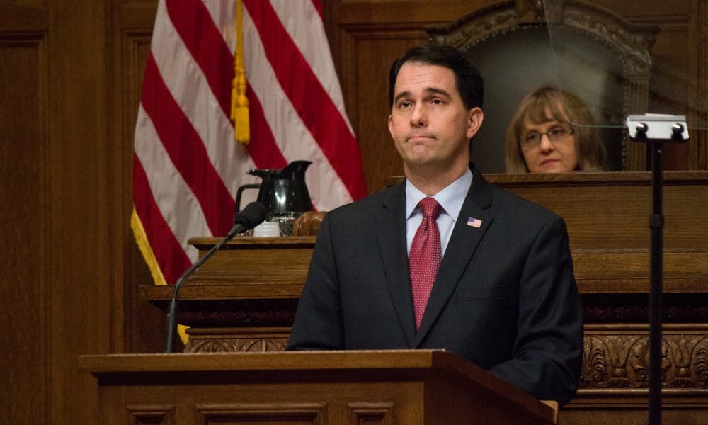 Gov. Scott Walker proposed allocating over half a billion dollars to K-12 education, and said education is the state’s No. 1 priority.