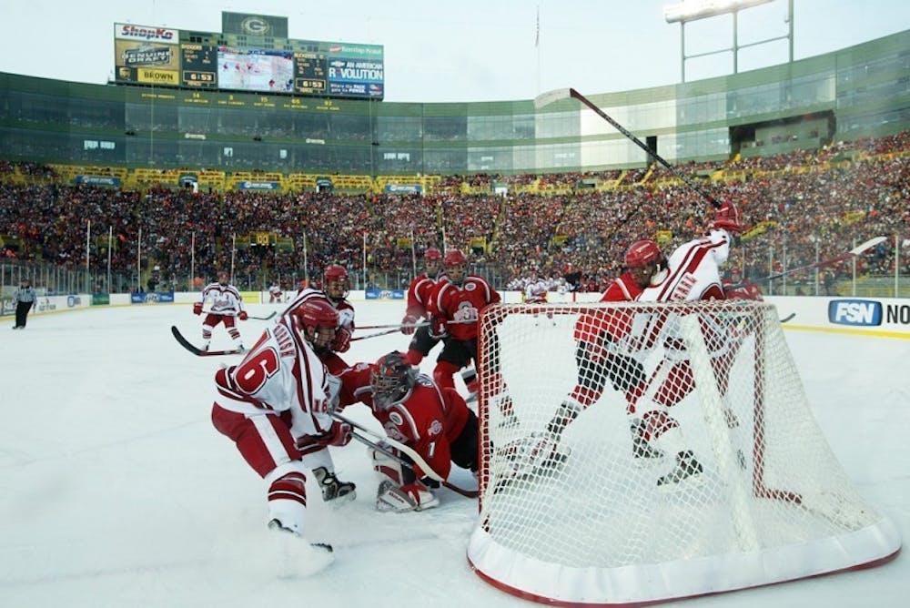Badgers to battle elements, Wolverines in outdoor Classic