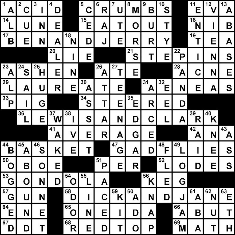 03/24/2011 - Crossword Solution