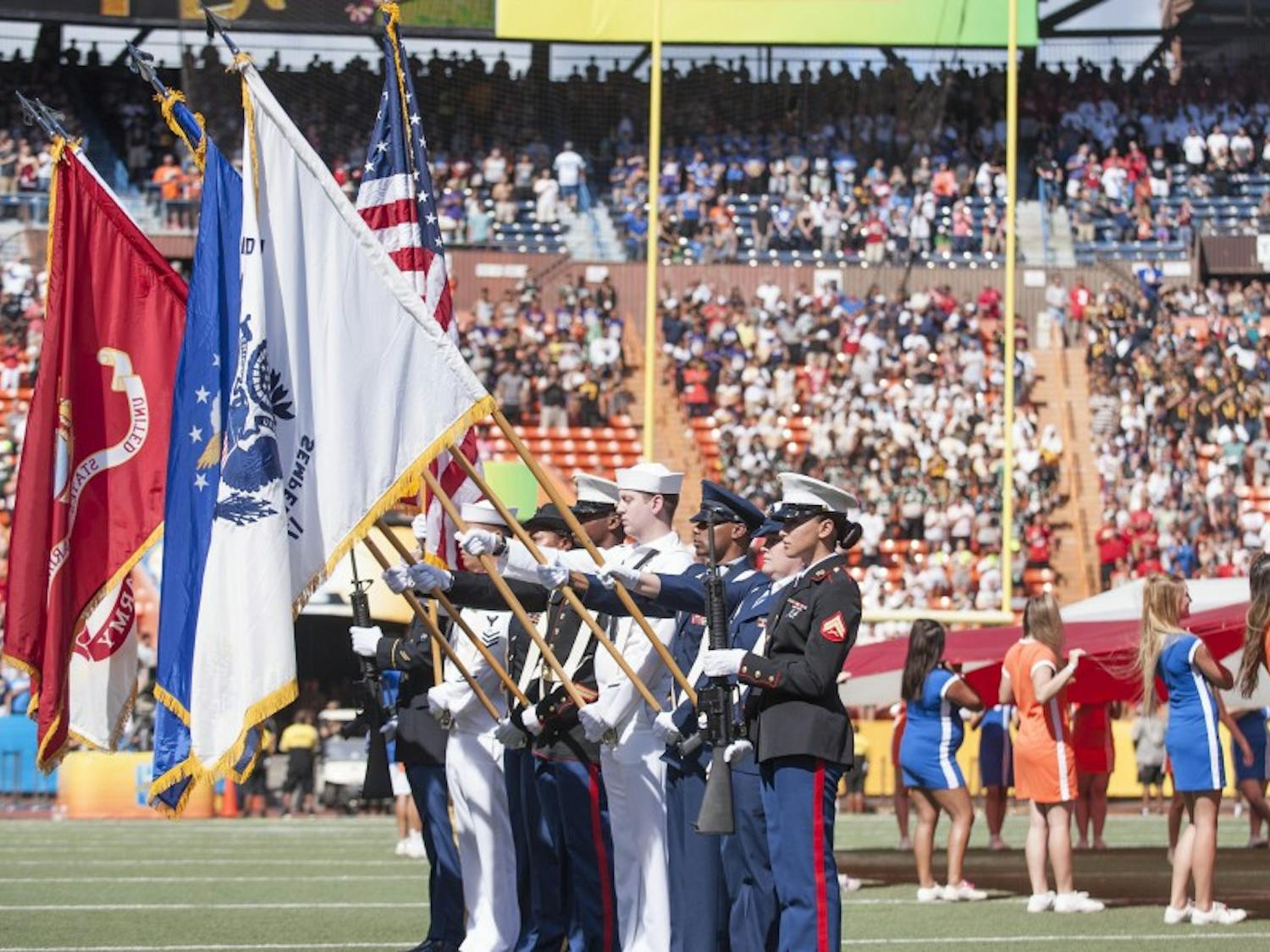 Service members support 2016 NFL Pro Bowl