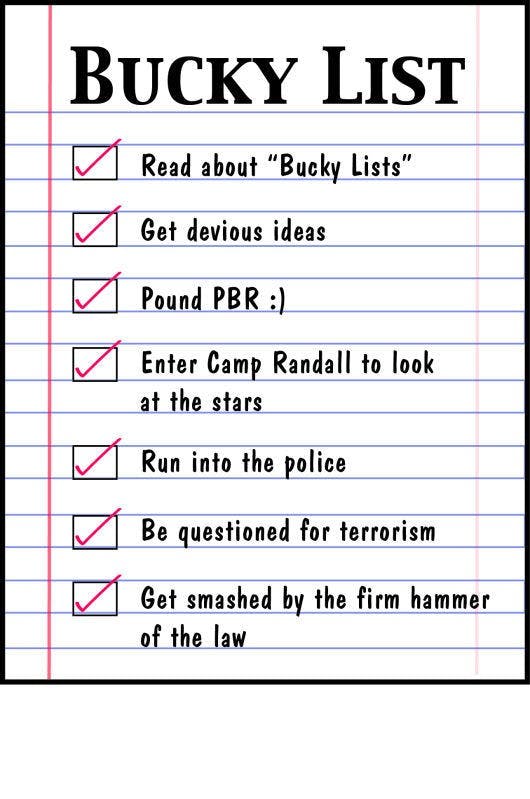 bucky list