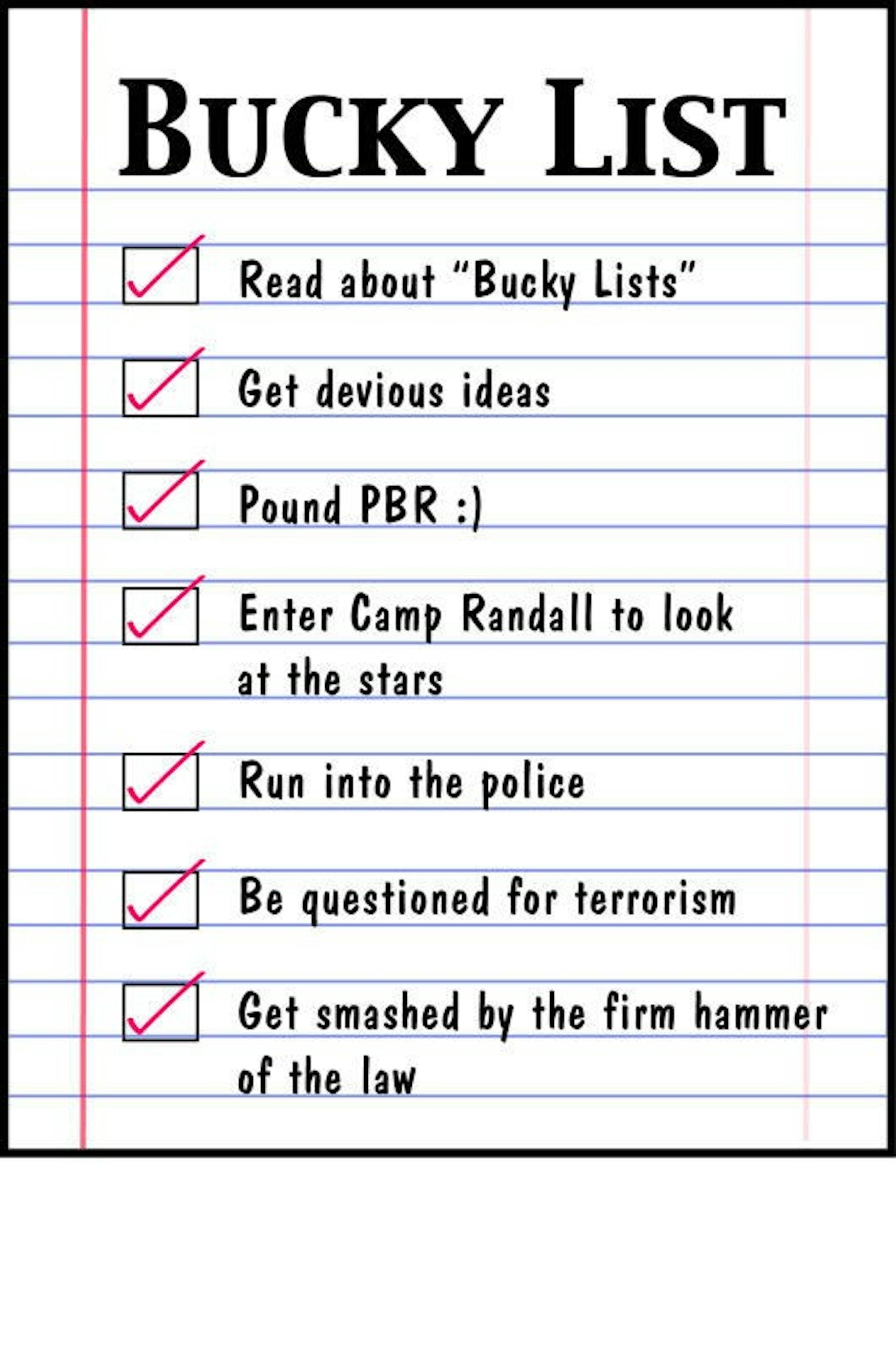 bucky list