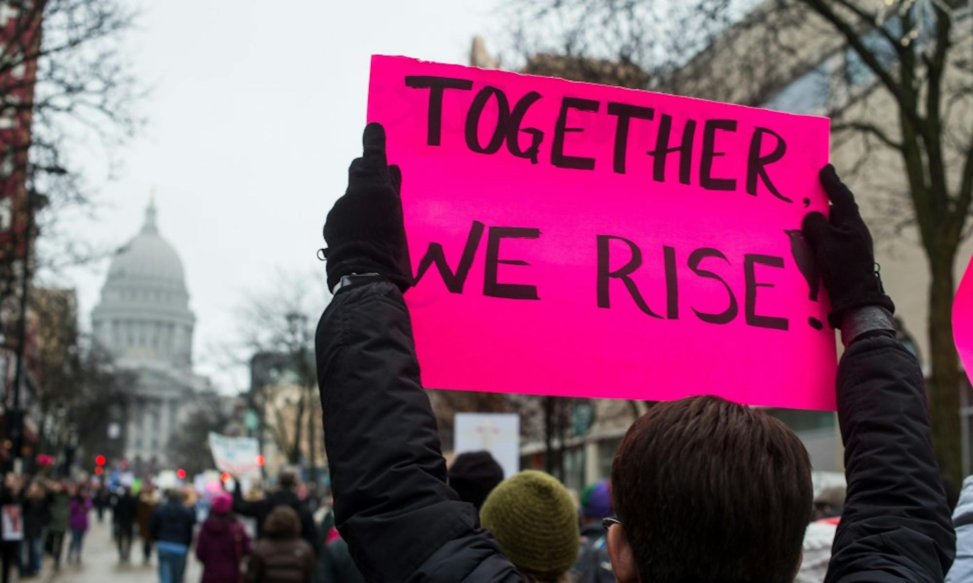 UW-Madison students and community members&nbsp;used International Women’s Day to advocate for underrepresented populations.