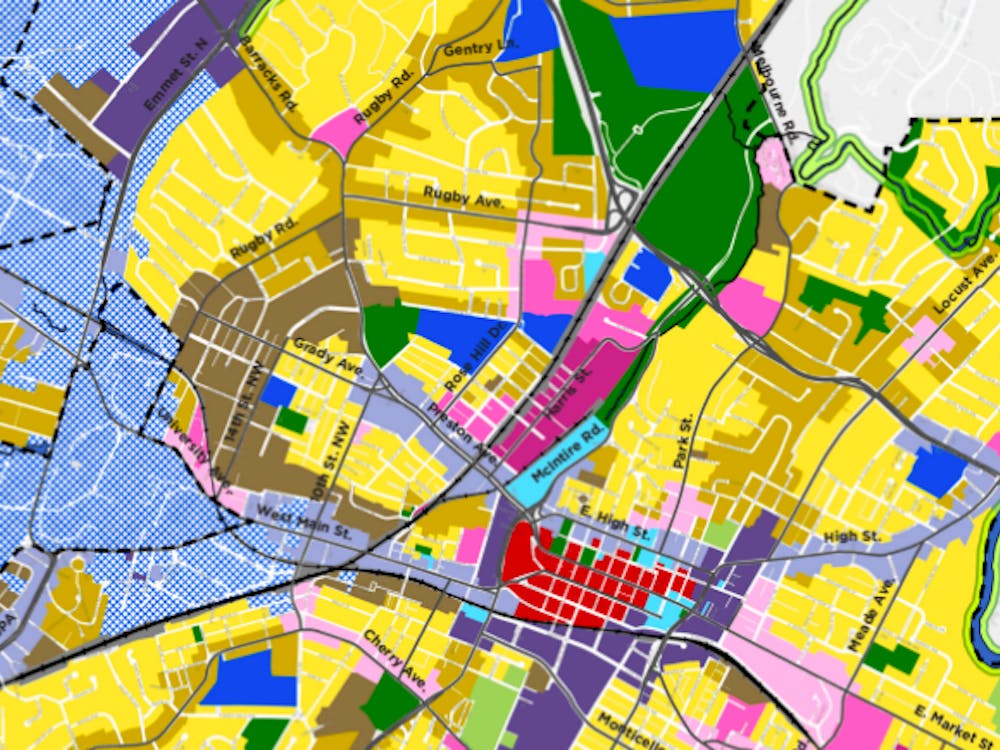 Ongoing debates surrounding the overdue Comprehensive Plan center on the Future Land Use Map, which dictates zoning designations throughout the City of Charlottesville.