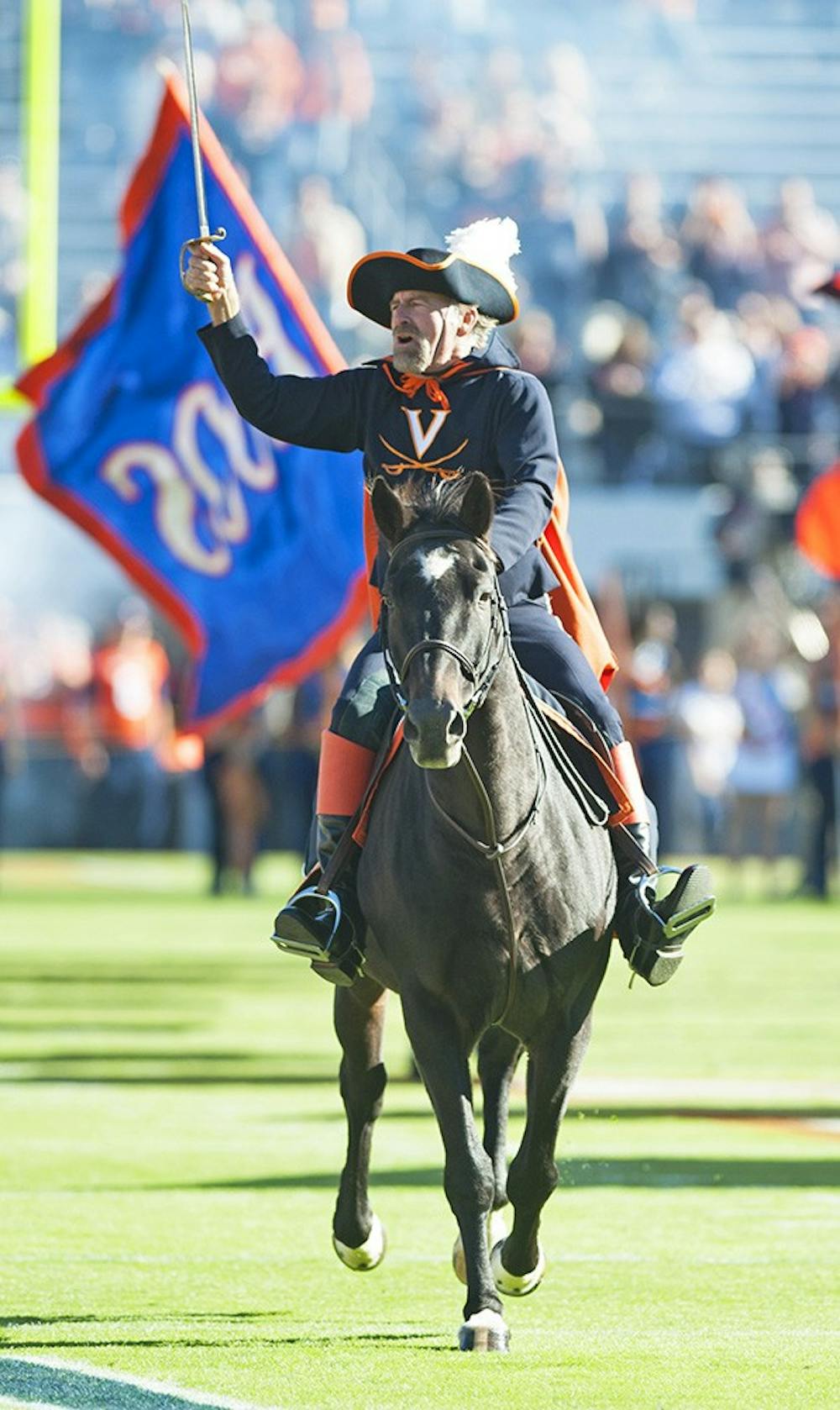 <p>Though CavMan will continue to ride into Scott Stadium before games, his animated representation in "The Adventures of CavMan" will no longer be a part of Virginia football Saturdays</p>