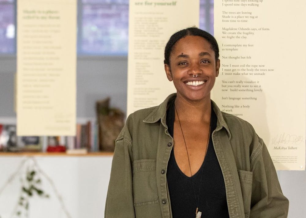 Tolbert first developed an interest in shade as a Master of Fine Arts student in the University’s Creative Writing Program, from which they graduated this past spring.