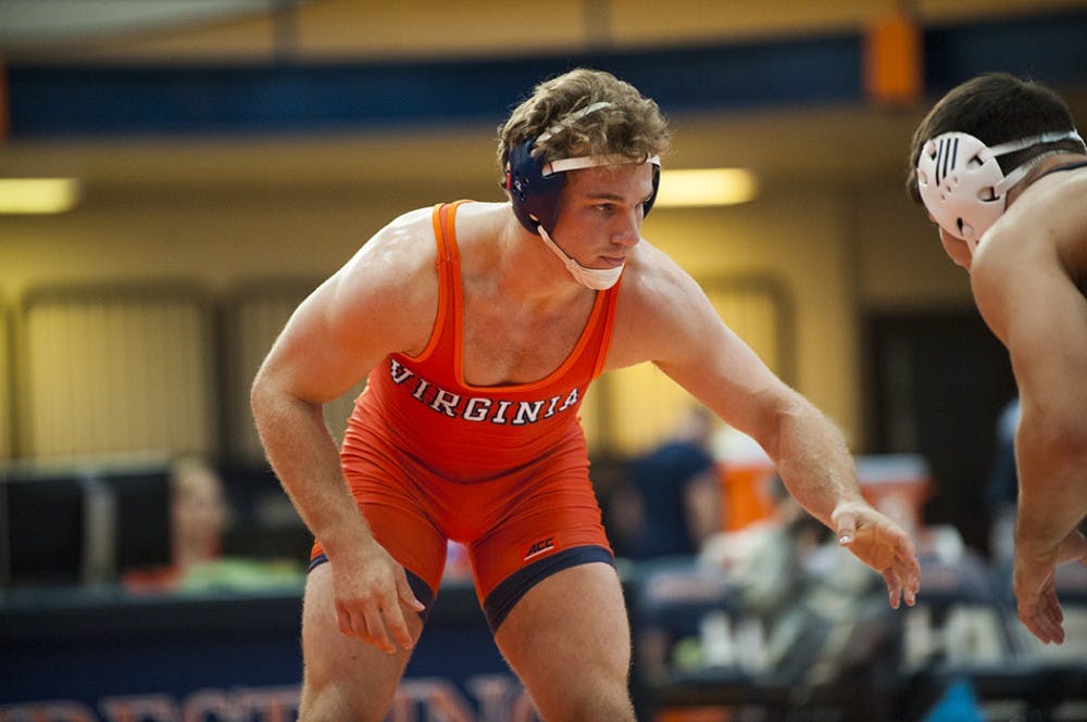 <p>In the opening round of the&nbsp;NCAA Championships in South Bend, Indiana, senior Zach&nbsp;Nye defeated his opponent 6-3 in the 197 pound weight class Thursday. No. 14 Nye will face No. 3 Brett Pfarr of Minnesota in the second round Friday.&nbsp;</p>
