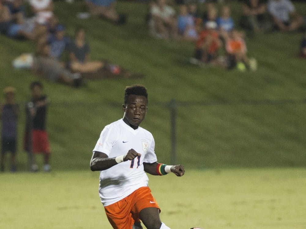 Sophomore forward Edward Opoku opened scoring Tuesday at James Madison en route to a 3-0 Cavalier victory. The Rye, NJ native leads Virginia in scoring with two goals through the first three matches.&nbsp;