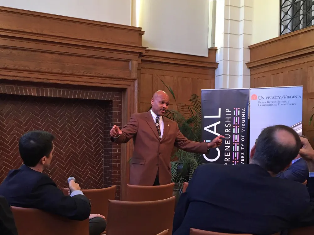 Leadership is the most important factor in determining future success in the private or public sphere, Jones said.