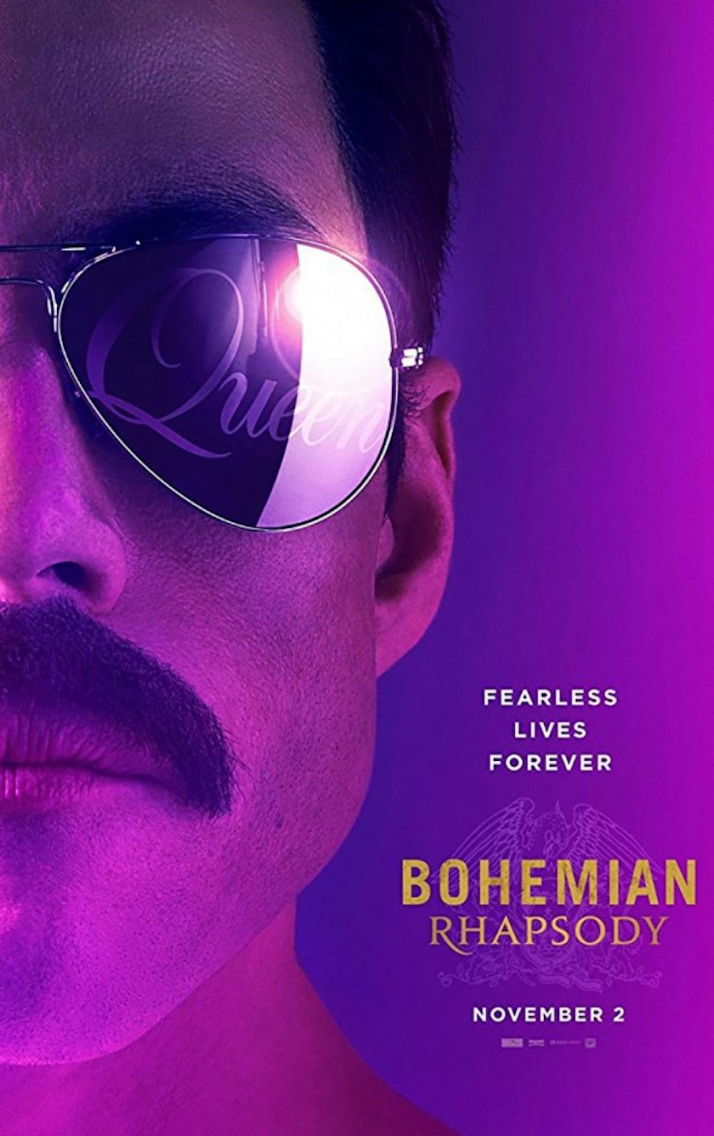 The movie “Bohemian Rhapsody” will be released Nov. 2, 2018.