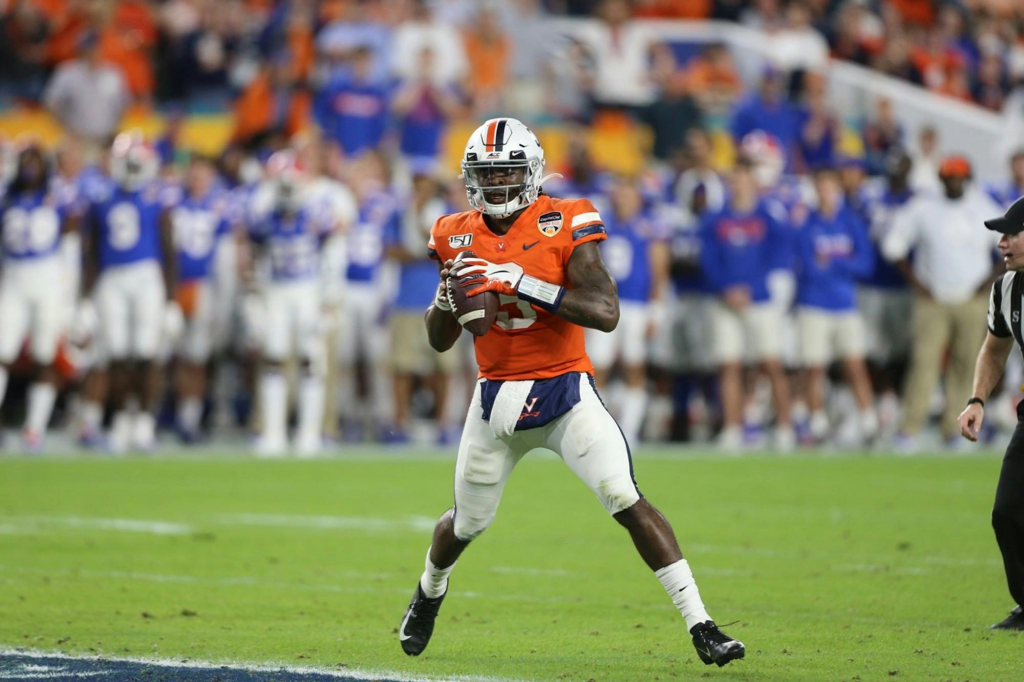 Bryce Perkins threw for 323 yards and four touchdowns in the final game of his college football career.
