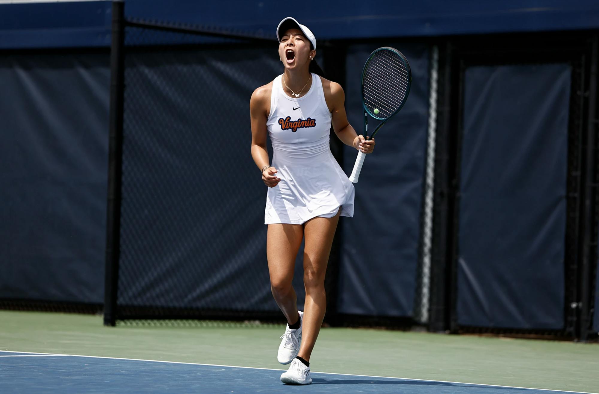 Annabelle Xu punched the Cavaliers' ticket to the semifinals.