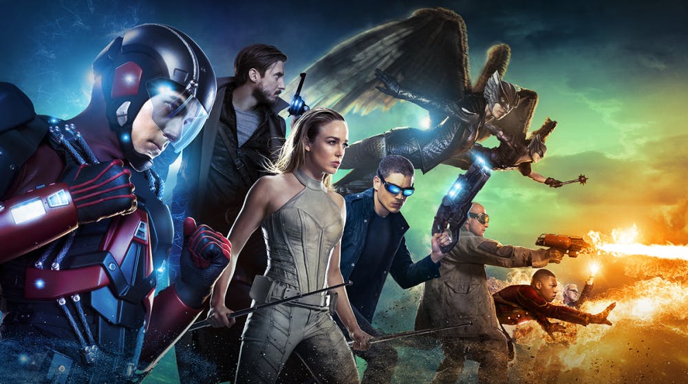 <p>The CW's "Legends of Tomorrow" features heroes from "Arrow" and "Flash."</p>