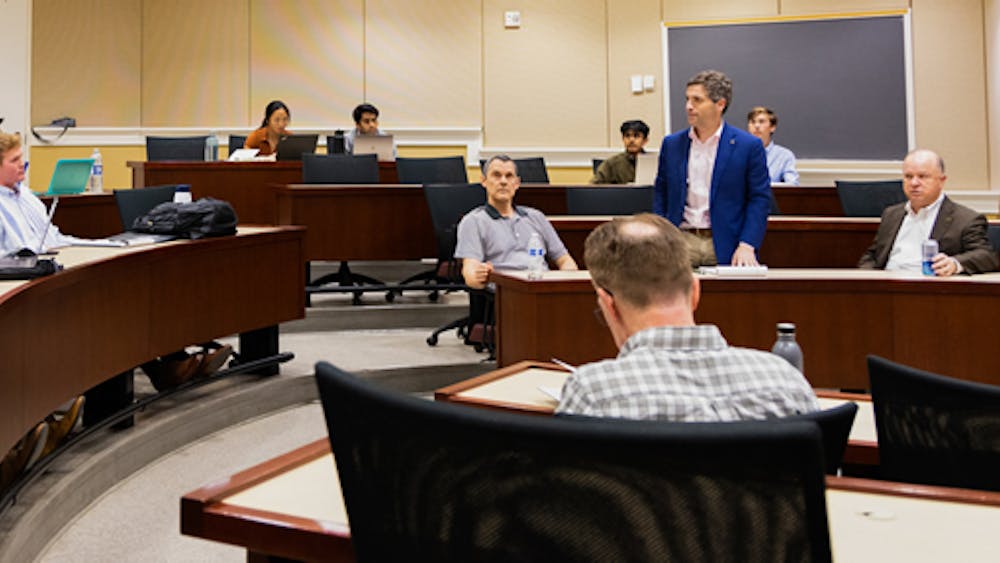 The training process includes lectures on different financial topics and helps students of all academic backgrounds understand investing before they pitch stocks to add to the fund.