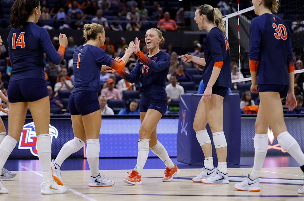 <p>Virginia volleyball collected its first win of the season Tuesday.</p>