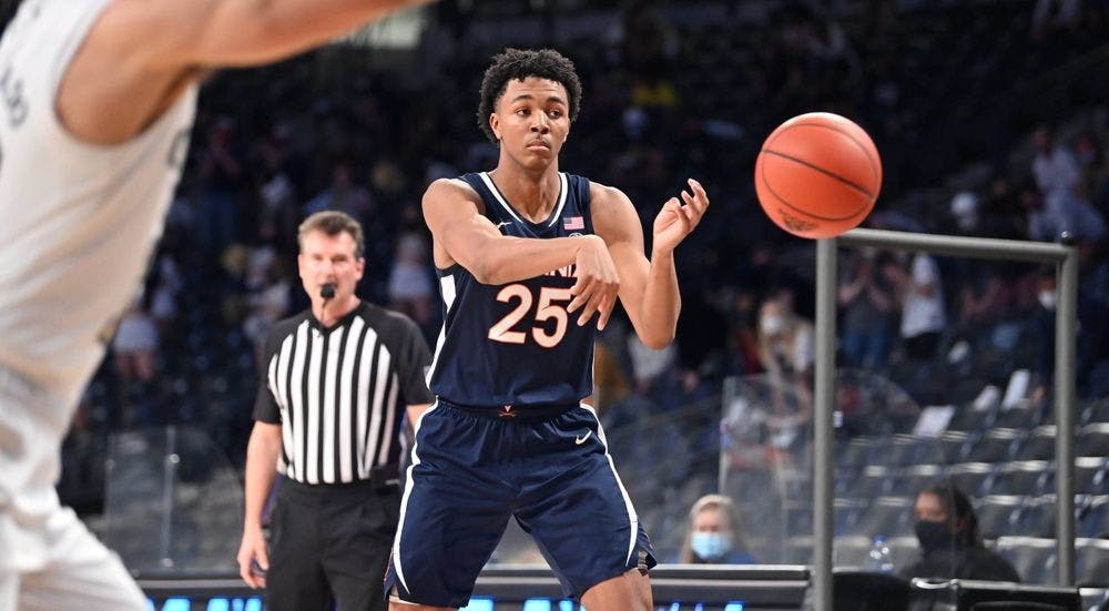 Junior guard Trey Murphy led Virginia with 18 points against Georgia Tech.