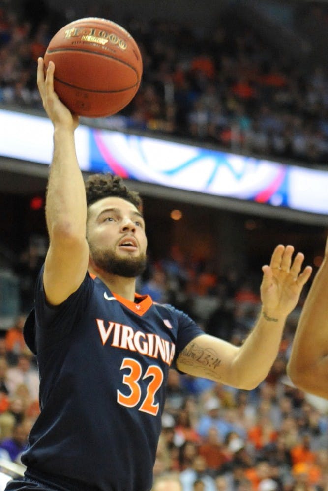 Senior guard London Perrantes scored a game-high 22 points in the double overtime loss.&nbsp;