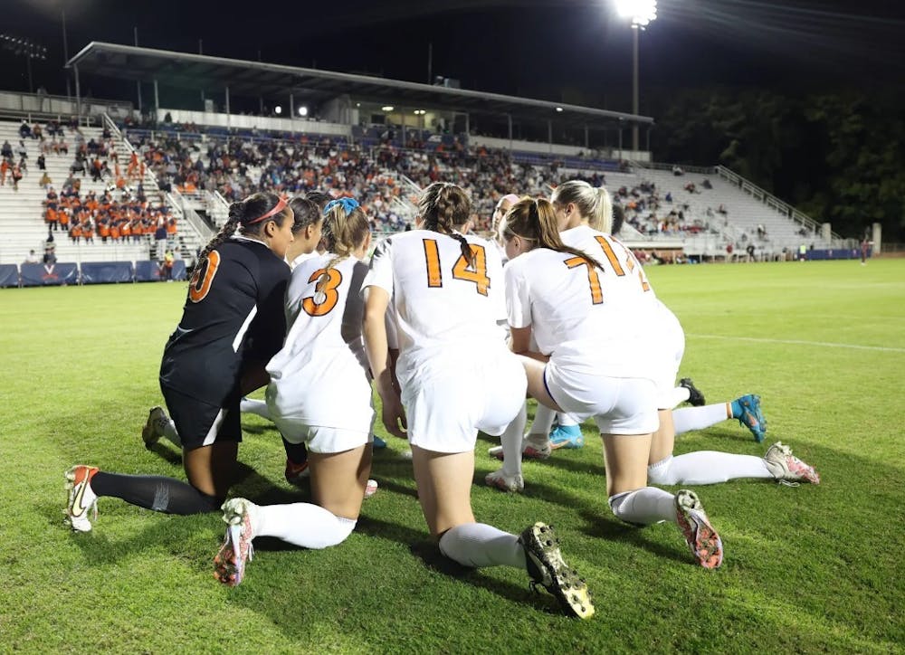 <p>The Virginia women's soccer team has showed continued support towards former player Sinead Farrelly after her bravery in coming forth with sexual assault allegations.</p>