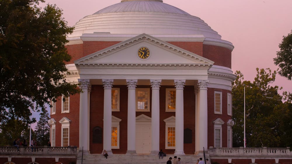 The Democracy Dialogues: Free Speech at Universities event will be held at the Rotunda ad virtually on Nov. 9 at 1 p.m
