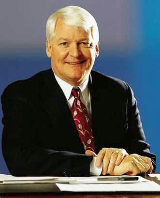 Faulders served as president of the Alumni Association for 11 years.