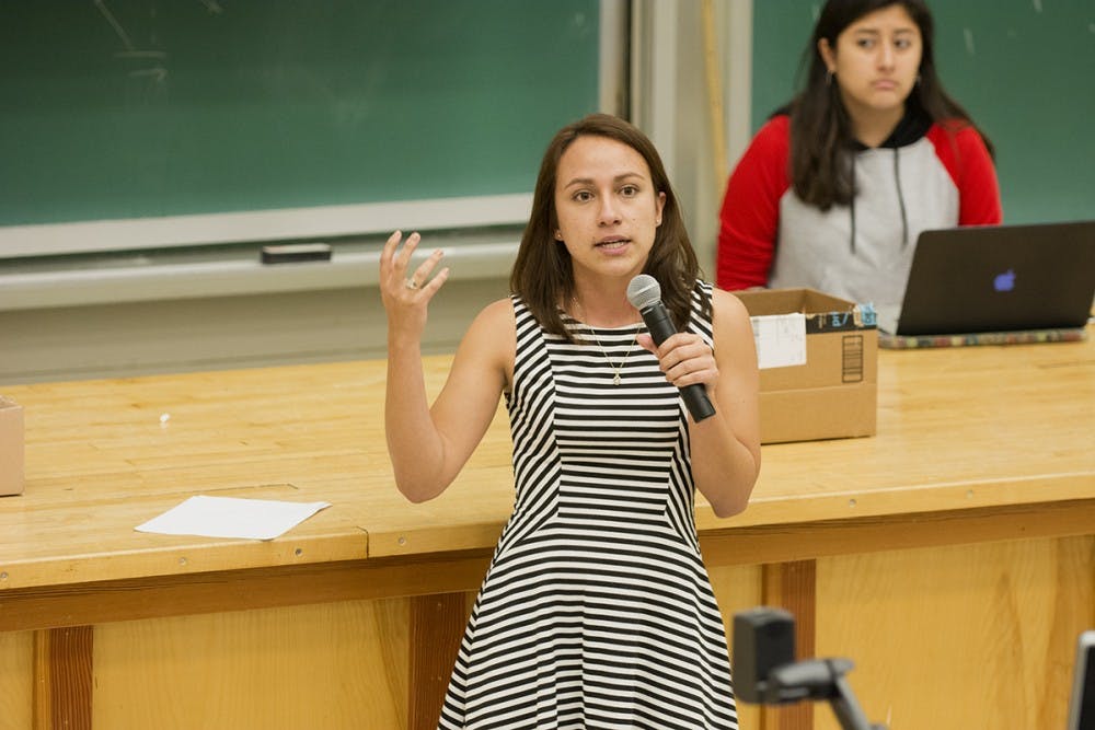 Kayla Dunn, a third-year College student, was elected president of the Latinx Student Alliance in the organization's first-ever series of elections.