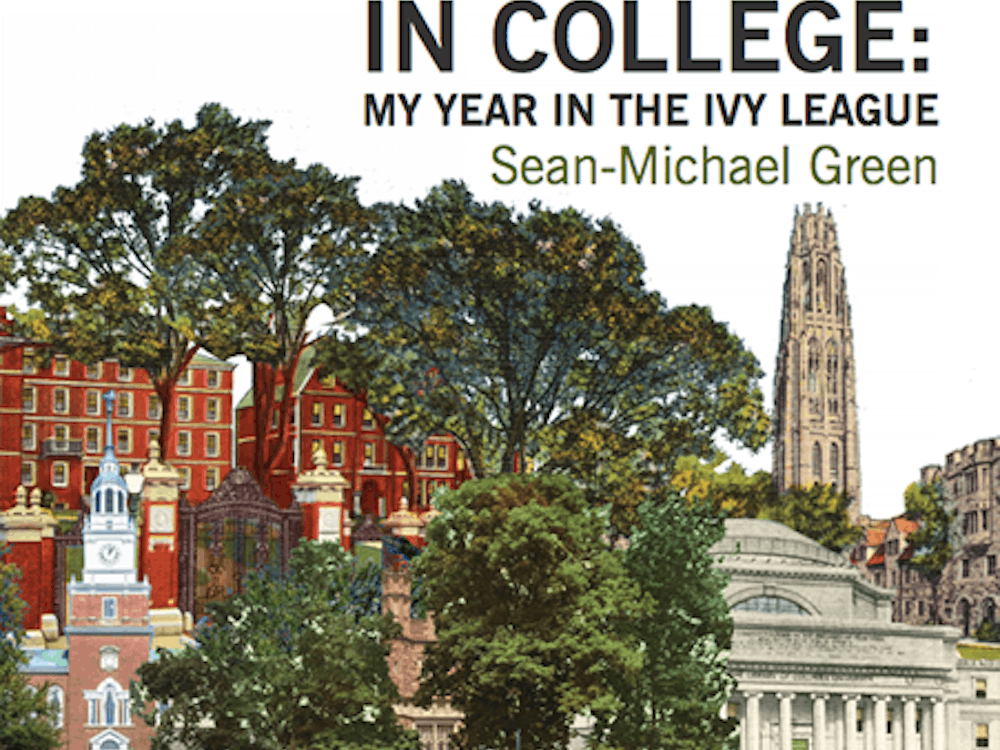 Fittingly collegiate cover art for Sean-Michael Green's new book.