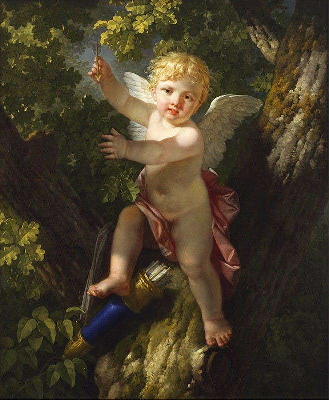 Although the tale of Cupid and Psyche was created by Apuleius, Hays said Cupid’s popularity comes from the Roman poet Ovid, who wrote many witty love poems.