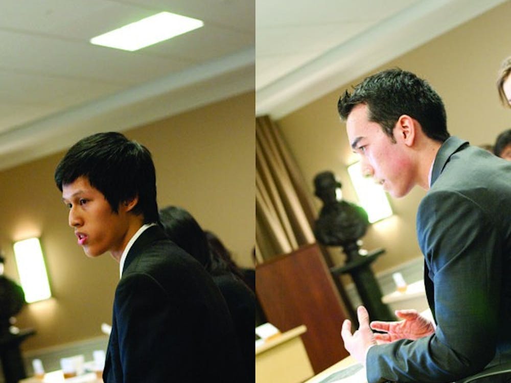 Kevin Nguyen (left) and Alexander Stamey (right).