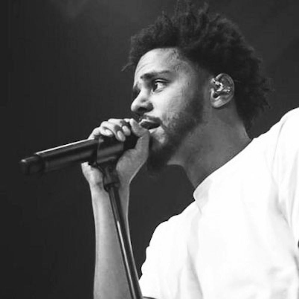 Rapper J. Cole performed for University students this weekend.