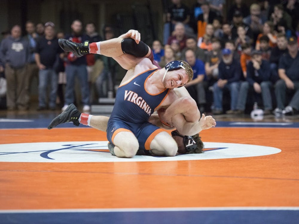 Junior Will Schany won his match against Pittsburgh.