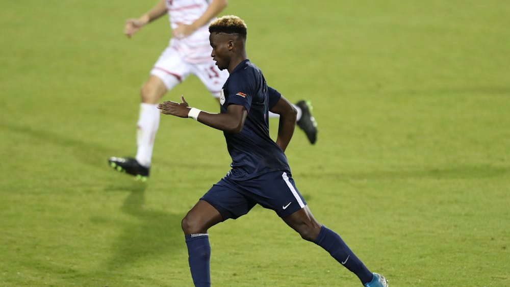 Senior forward Irakoze Donasiyano had his first career penalty-kick attempt saved in the 60th minute. 