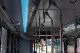 The most recent change to address concerns of security is the addition of cameras on buses.