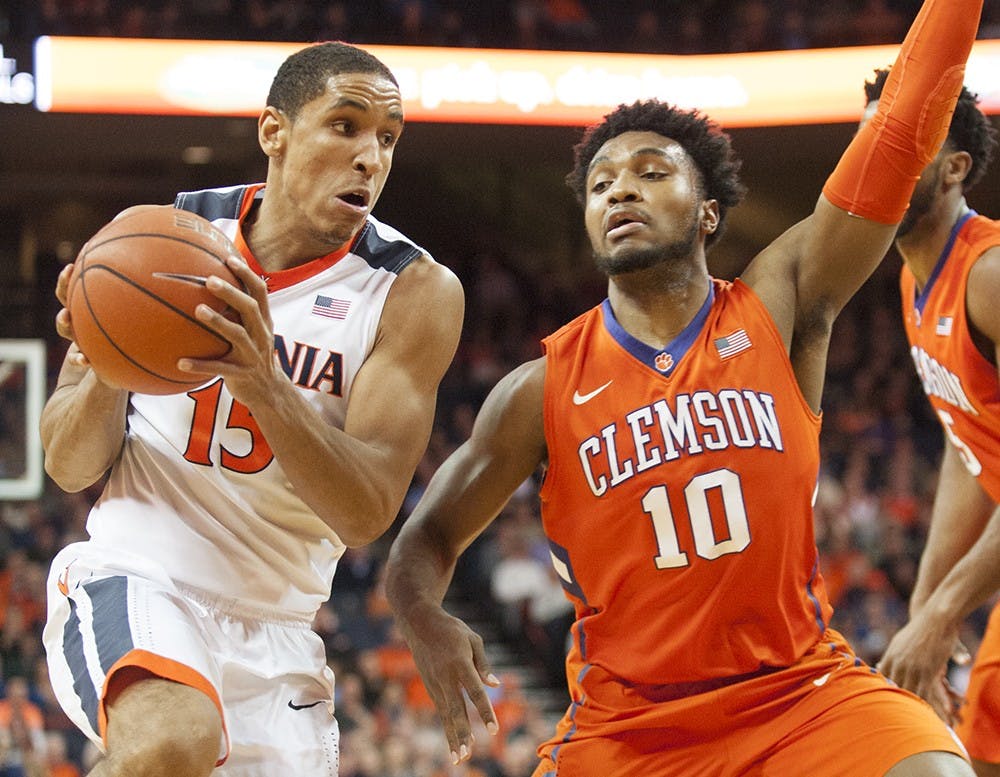 <p>Senior guard Malcolm Brogdon paced the Cavaliers with 20 points on 7-for-11 shooting.&nbsp;</p>