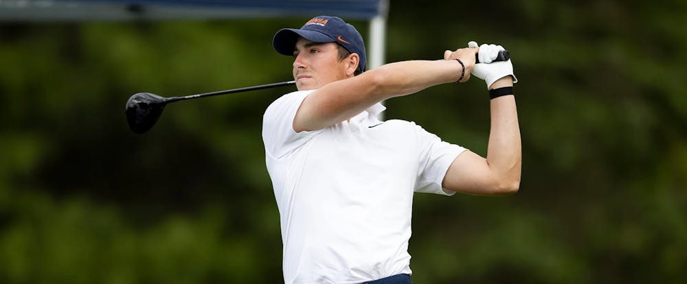<p>Behind James, No. 3 Virginia wasted no time locking itself into the NCAA Championships.</p>